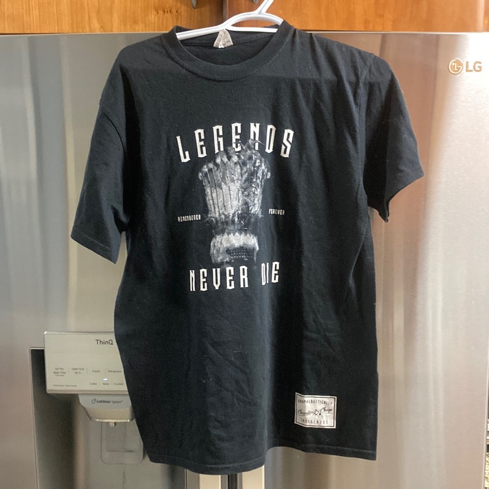 ATC Black Short Sleeve Tee Crew Neck